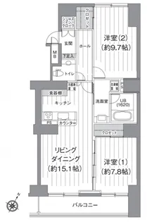 T s garden北柏 2号棟【13階】の間取り