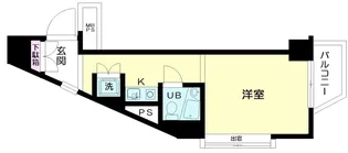 日神パレステージ市川【7階】の間取り
