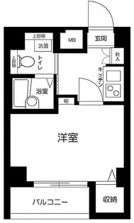 フェニックス新橋弐番館【8階】の間取り