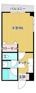 ウエストプレスマンション【3階】の間取り