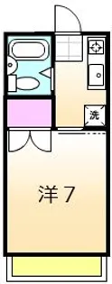 グリーンピア光【1階】の間取り