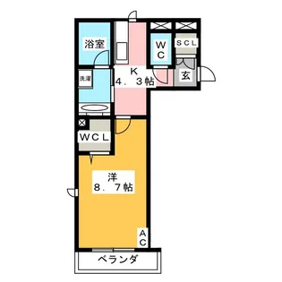 メゾン・サンライズ【3階】の間取り