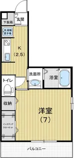 ウィステリア【2階】の間取り