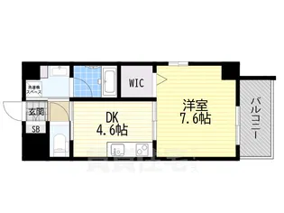 MAST長堀通前【2階】の間取り