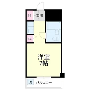 メイクスI八幡【3階】の間取り