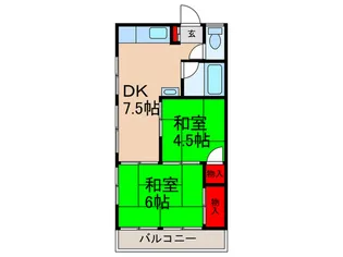 小林ビル【6階】の間取り