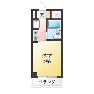 ダイアパレスステーションサイド静岡2号館【6階】の間取り