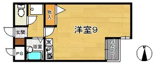 KYOマンション【1階】の間取り