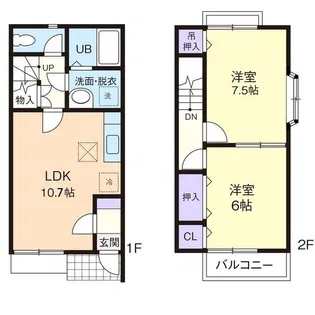 ドミール【1階】の間取り