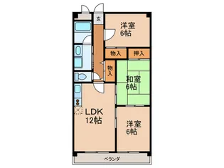カ-サ マンション【1階】の間取り