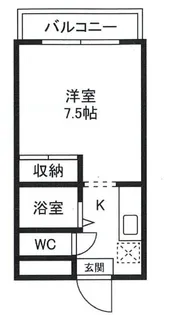 リアライズ上新庄駅前【4階】の間取り