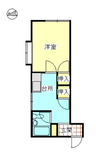 仲町ハイツ【1階】の間取り
