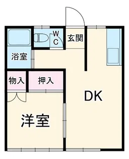 メゾンドリラ【1階】の間取り