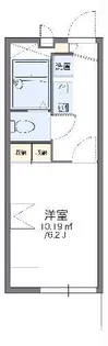 レオパレストーレイ【1階】の間取り
