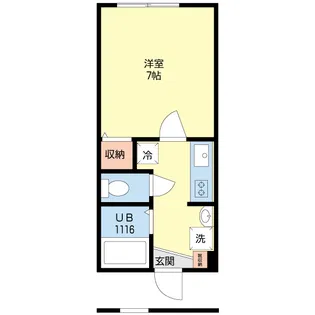 ルクティア【2階】の間取り
