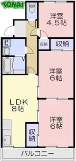 グランドハイツ【3階】の間取り