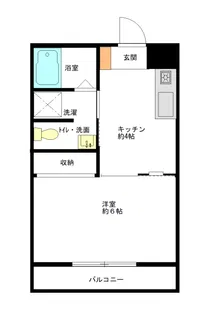 メゾンしの【3階】の間取り
