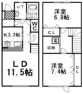 ホワイトステージ1番館の間取り