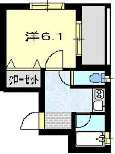 サンシティダイマル【5階】の間取り