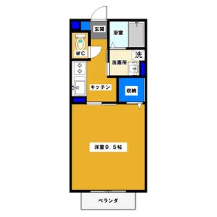 ロイヤルウィン【2階】の間取り