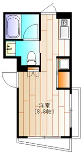 HYGGE【5階】の間取り