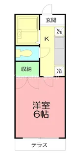 LIGHT HOUSE INUI【1階】の間取り