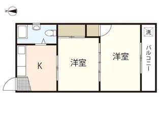 吉島ビル【2階】の間取り