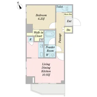 G・FIII【4階】の間取り