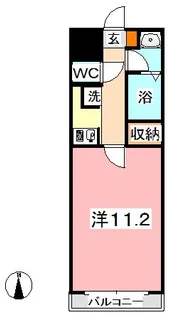 総社駅前ビル【4階】の間取り