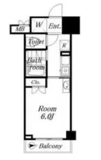 プレール桜台【5階】の間取り