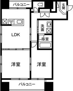 ピアビル【6階】の間取り