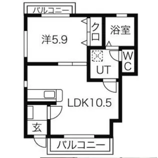 Le coeur矢巾【1階】の間取り