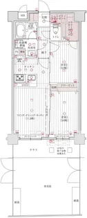 東京都葛飾区白鳥4【マンション】の間取り