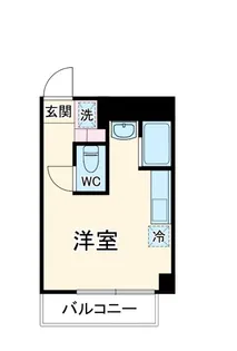 ラフォーレ清春【4階】の間取り