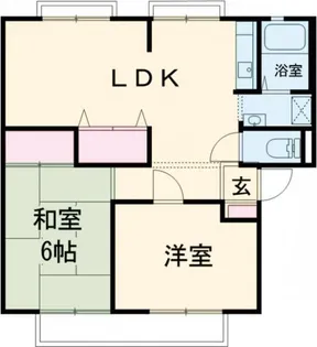 MSハイツ【1階】の間取り