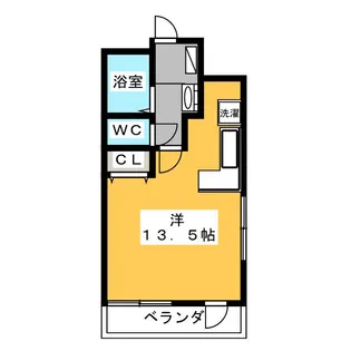 パラドール佐藤【2階】の間取り