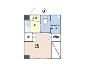 凾嶺ビル【2階】の間取り