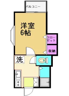 リヴェール仙川【1階】の間取り