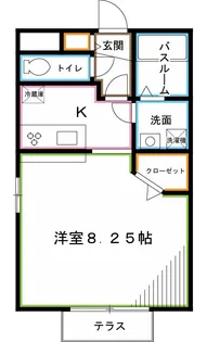 BEACH HILLS(ビーチヒルズ)【1階】の間取り