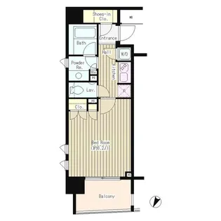 東京都中央区日本橋堀留町2【マンション】の間取り