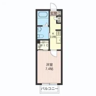 フォルトゥーナ【1階】の間取り