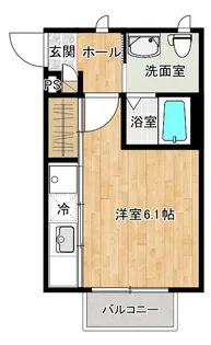 イルデパン境【2階】の間取り