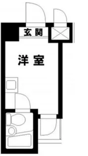 東京都品川区大井1【マンション】の間取り