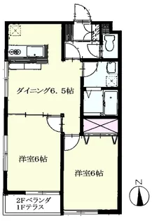 ソレイユ【1階】の間取り
