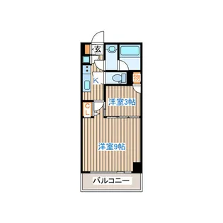 コンフォートEXE新田ステーション【5階】の間取り