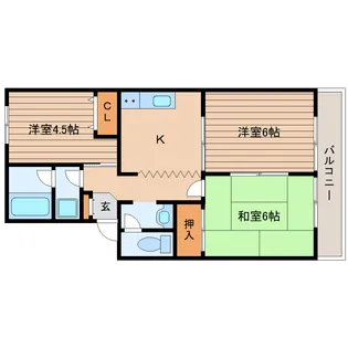 メゾン・セダール【3階】の間取り