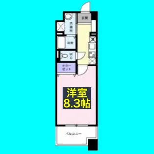S-FORT浄心【9階】の間取り