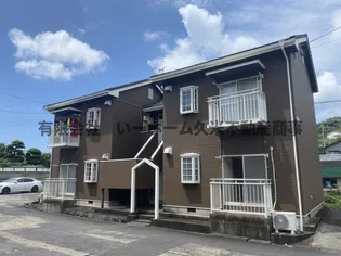 リバーコートC【1階】の外観