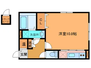 フレスクーラ【1階】の間取り