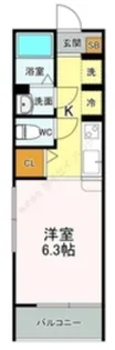 G-CREST土樋【3階】の間取り